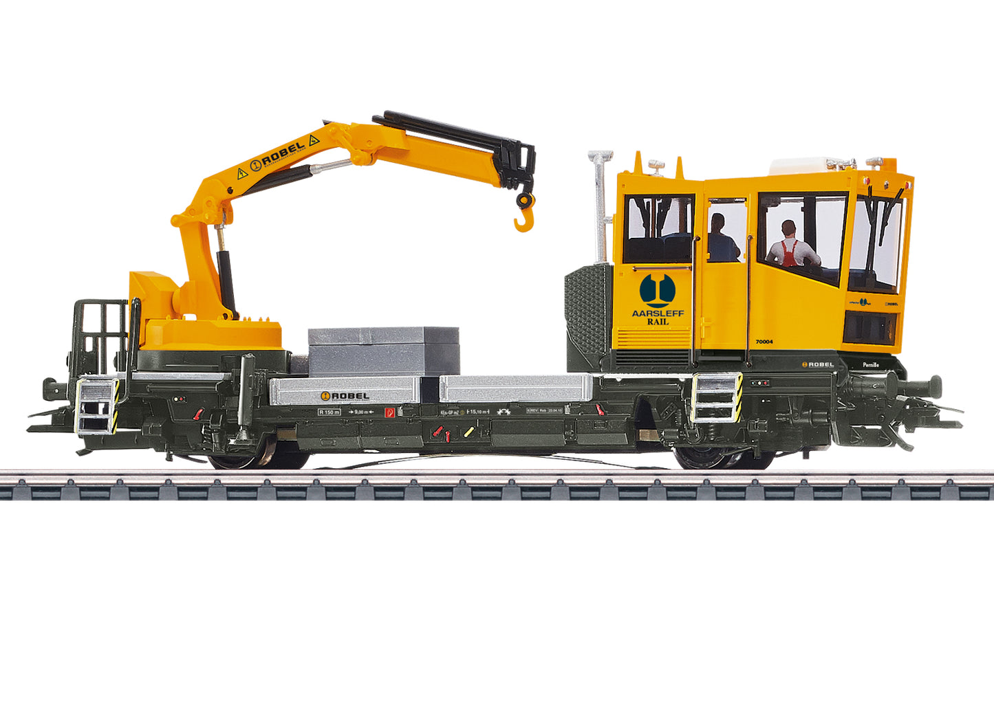 Marklin 39543 HO Aarsleff Rail ROBEL Class 54.22 Powered Track Car DCC/Sound