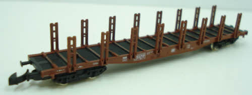 Marklin 8655 Z DB Flatcar with Stakes LN/Box