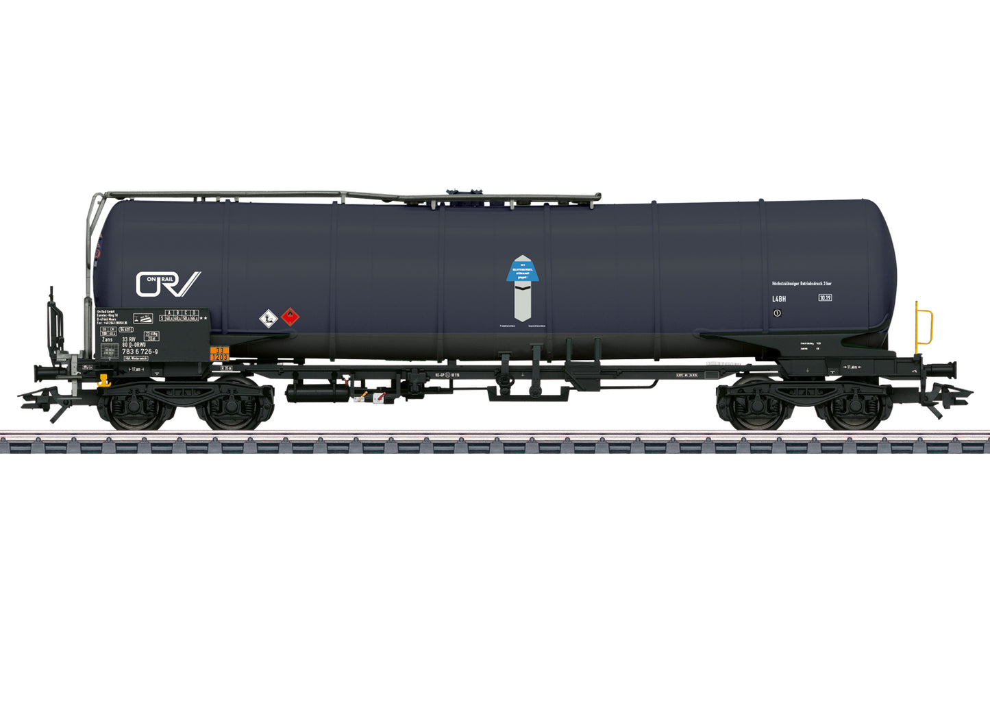 Marklin 47543 HO On Rail Inc. Type Zans 4-Axle Tank Car