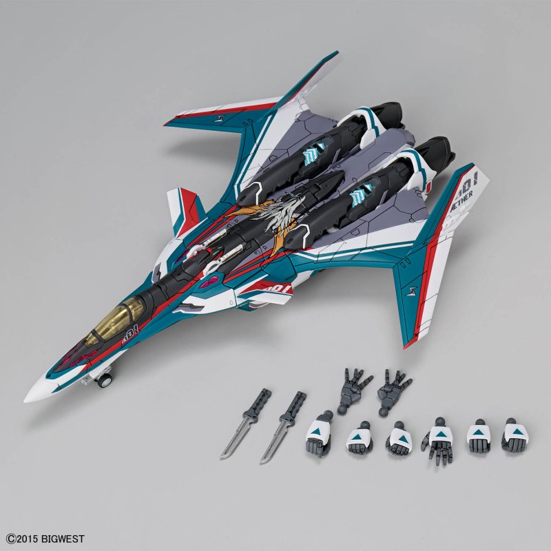 Bandai 2783953 1:100 HG VF-31S Siegfried (Arad Molders use) Plastic Model Kit