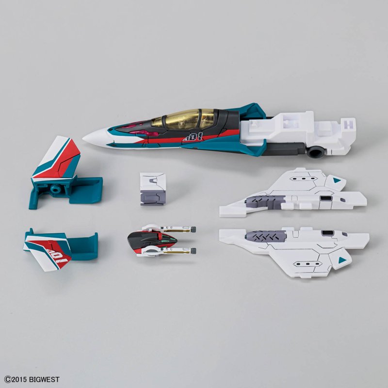 Bandai 2783953 1:100 HG VF-31S Siegfried (Arad Molders use) Plastic Model Kit