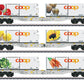 Marklin 47461 HO AAE Cargo Coop Container Flat Car (Set of 3)