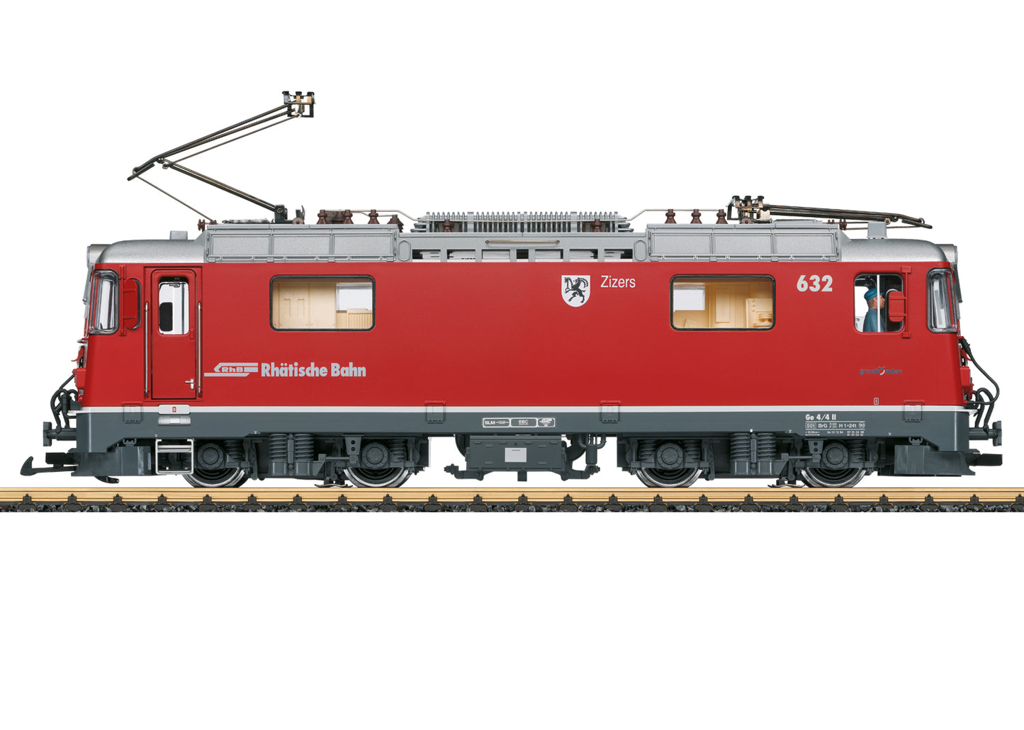 LGB 28442 G Rhaetian Railroad Class Ge 4/4 II Electric Locomotive #632