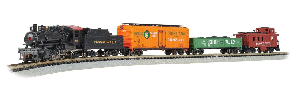 Bachmann 24029 The Keystone N Gauge RTR Steam Freight Starter Train Set
