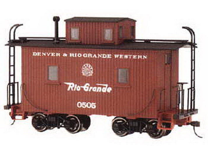 Bachmann 27729 On30 Denver & Rio Grande Western Caboose #0505