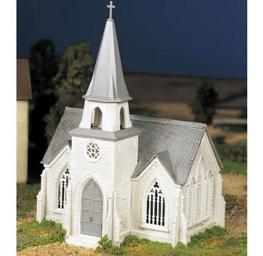Bachmann 45981 O Scale Plasticville Cathedral Building Kit