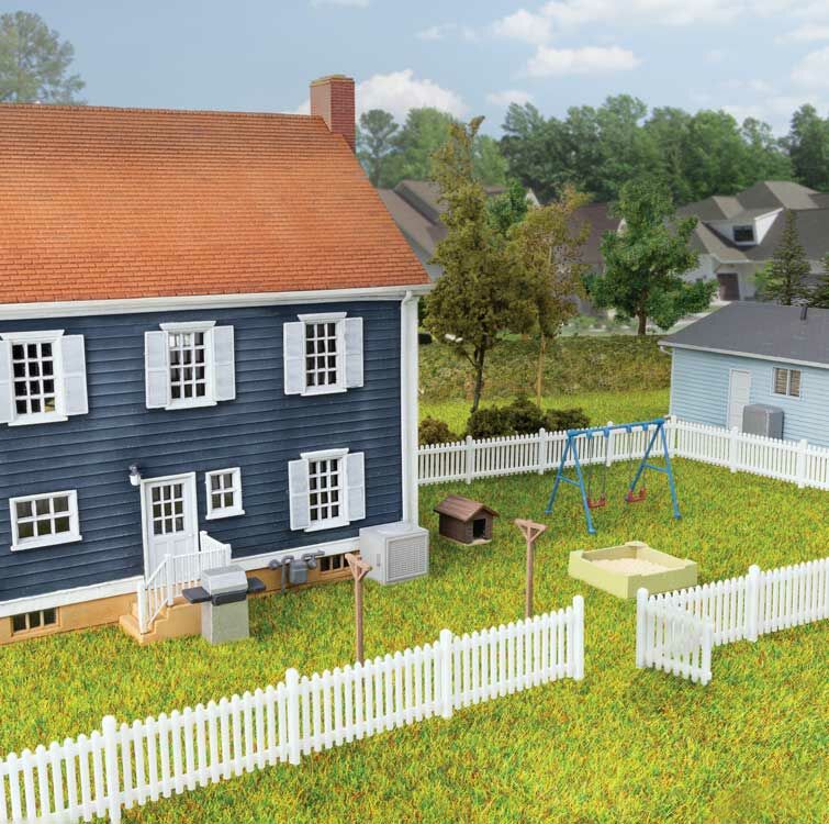 Walthers 949-4200 HO Backyard Detail Set Kit