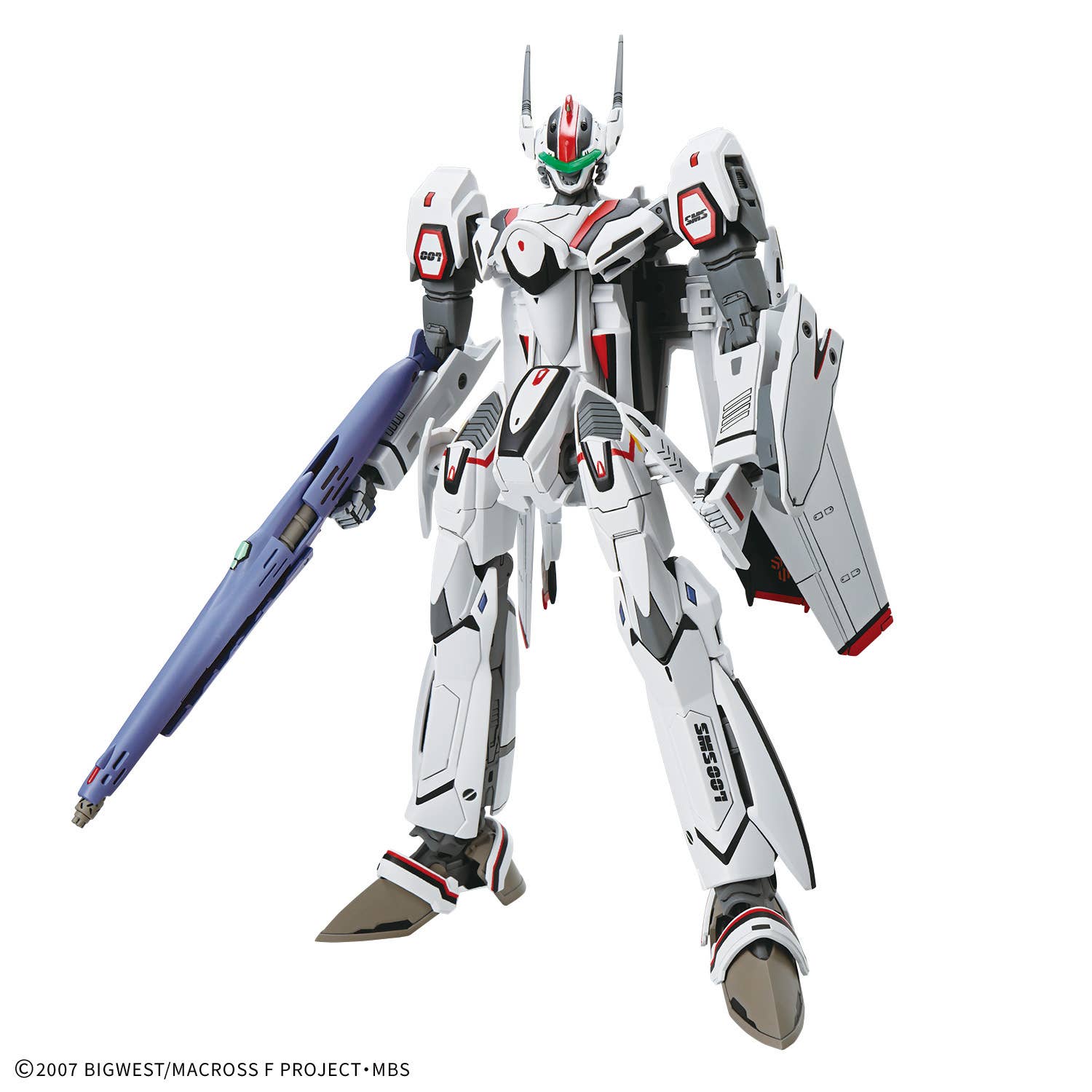 Bandai 2825325 1:100 HG VF-25F Messiah Valkyrie (Alto Custom) Deluxe Set Kit