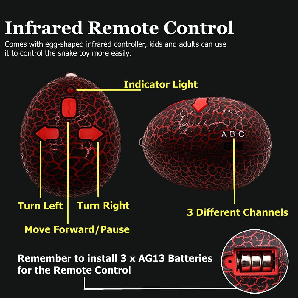 Imex 19204 IR RC Naja Cobra Snake with USB Charger