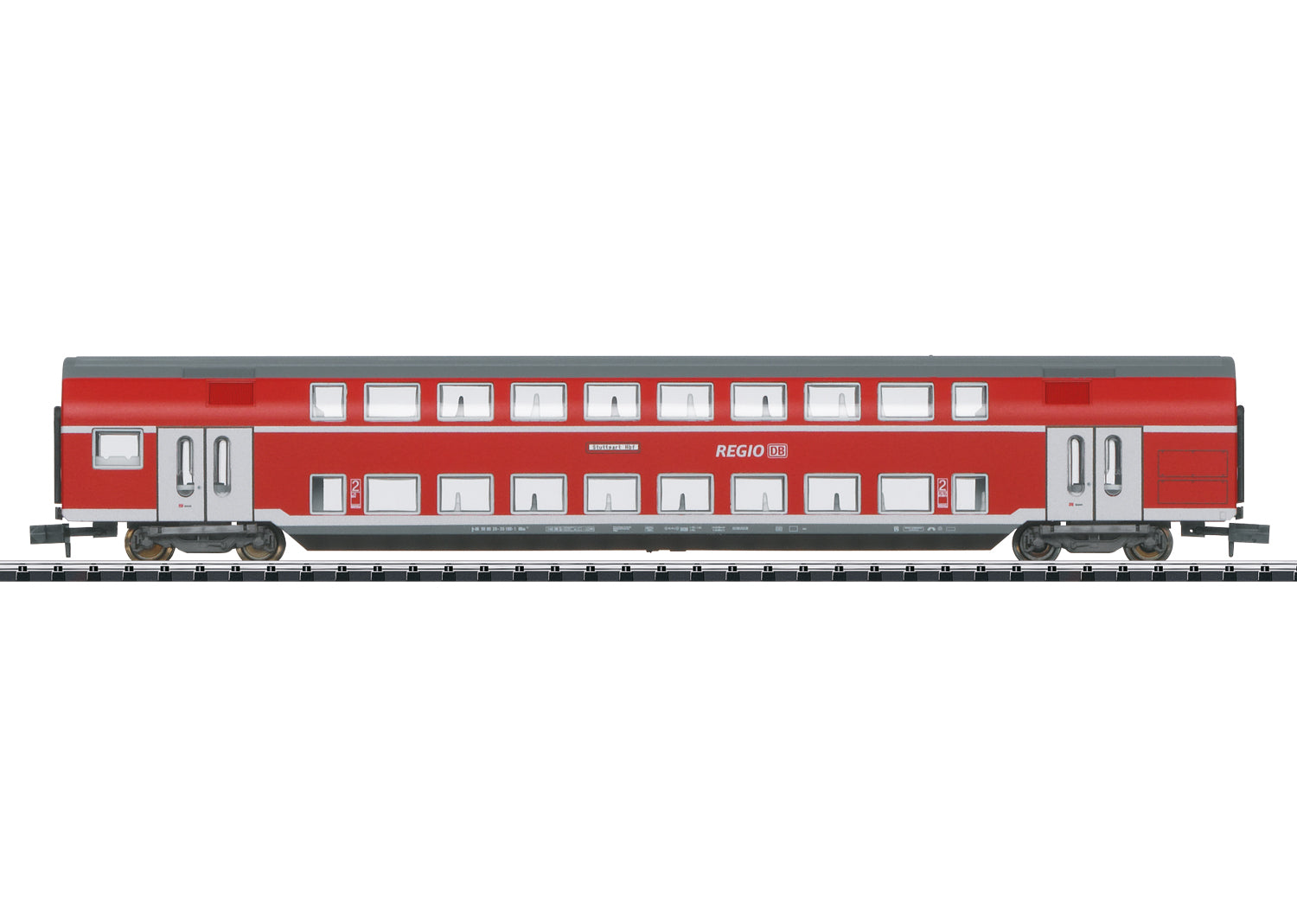 Minitrix 18056 N German Railroad Inc. DBz Hobby Double-Deck Coach