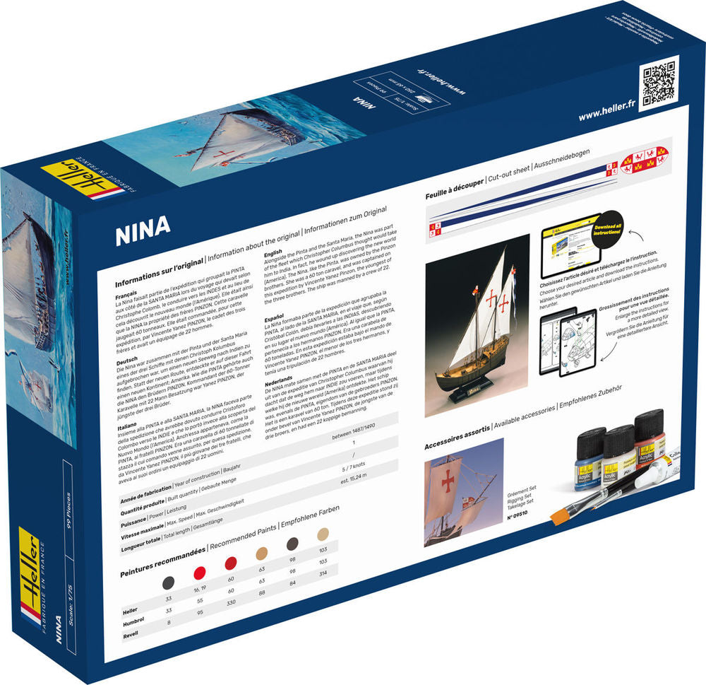 Heller 56815 1:75 Nina Starter Kit