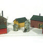 Banta Model Works bmw-122 HO Scale Ridgway Yard Building Kit (Set of 7)