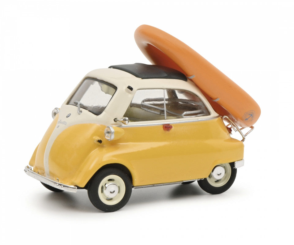 Schuco 450376700 1:43 BMW Isetta Car with Dinghy