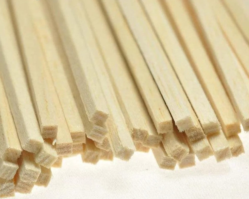 Bud Nosen Models 1013 1/16" x 3/16" x 36" Balsa Strips (Pack of 36)