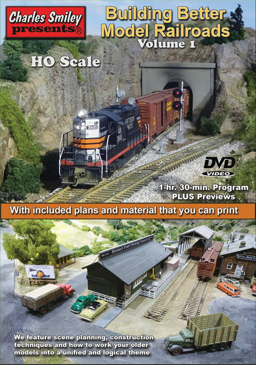 Charles Smiley Videos 153 Build Better Model Railroads Volume 1 DVD