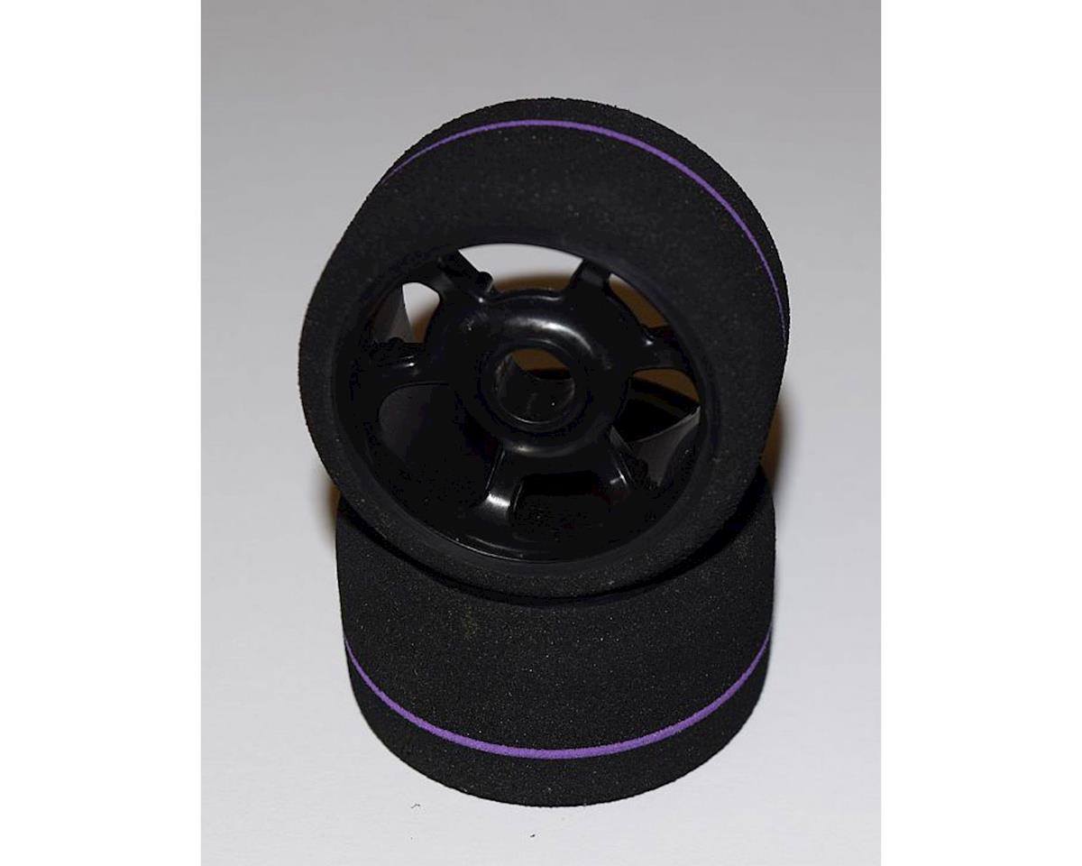 Johns Bsr Racing F1233S 1:12 Spec Tire Front Mounted Purple Wheel (Pack of 2)