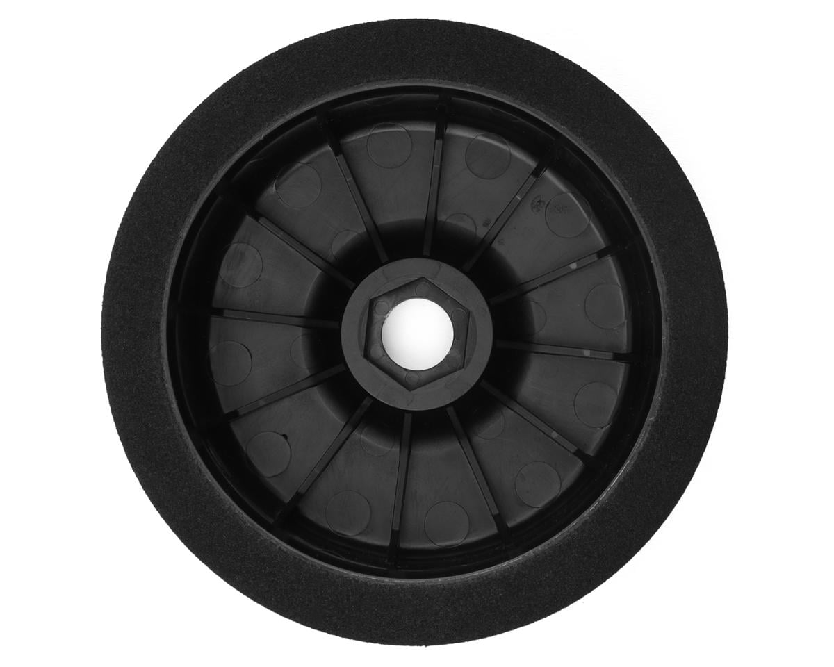 Johns Bsr Racing C8222-B 1:8 Pre-Mounted Black GT Foam Tires w/ Hex (Set of 2)