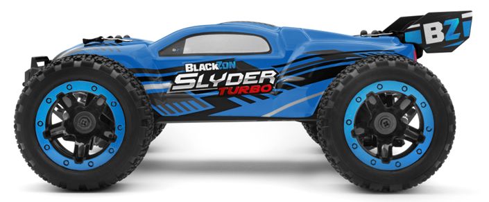 BlackZon 540203 1:16 Blue Slyder Turbo ST Electric 4WD Off Road RTR