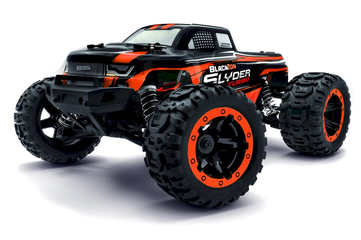 BlackZon 540210 1:6 Orange Slyder MT Turbo 4WD 2S Brushless Monster Truck