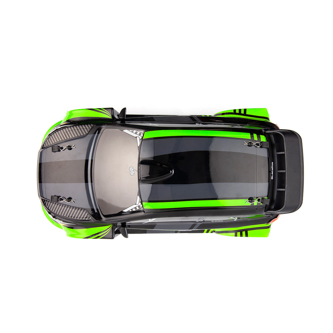 BlackZon 540281 1:16 Green Vyper RX 4WD Rally Car