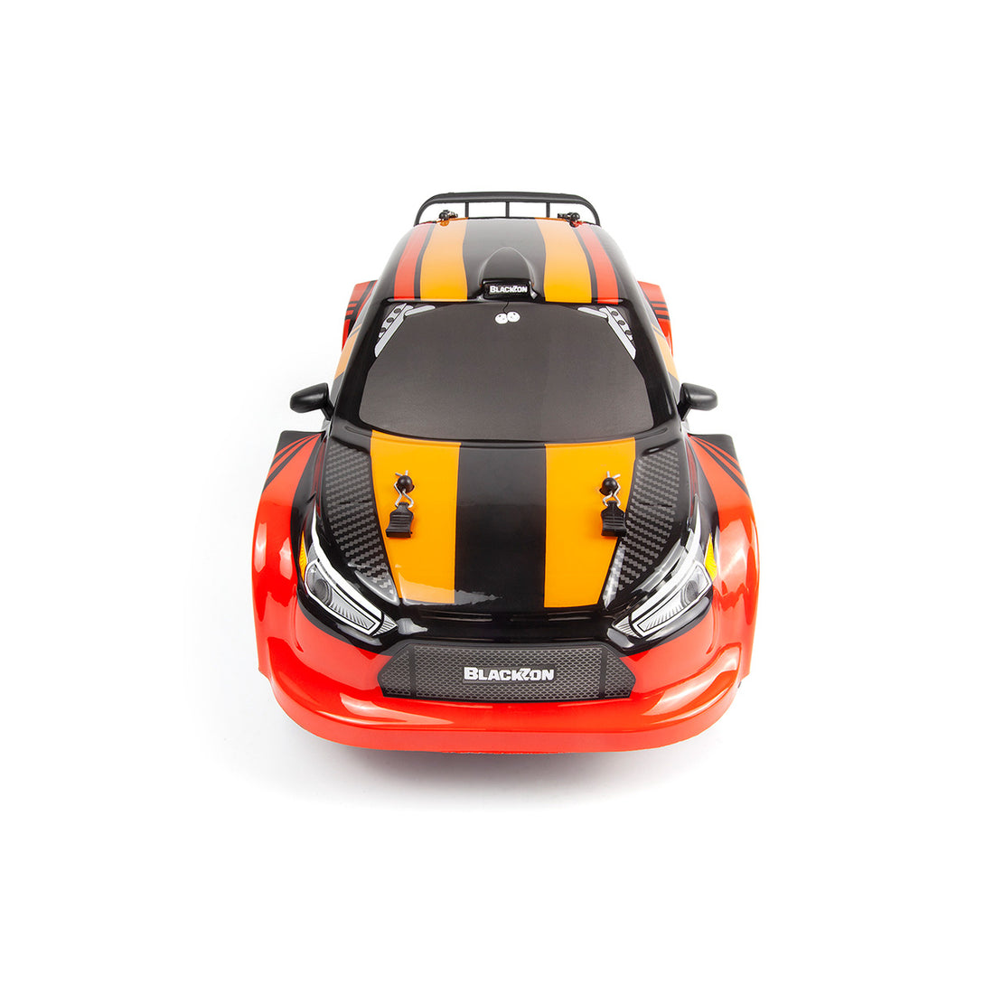 BlackZon 540283 1:16  Red/Orange Vyper RX Turbo 4WD Rally Car