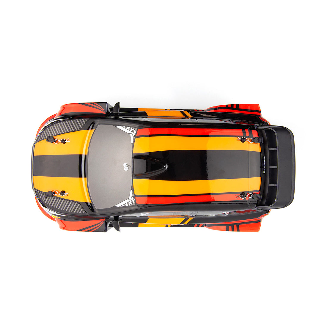 BlackZon 540283 1:16  Red/Orange Vyper RX Turbo 4WD Rally Car