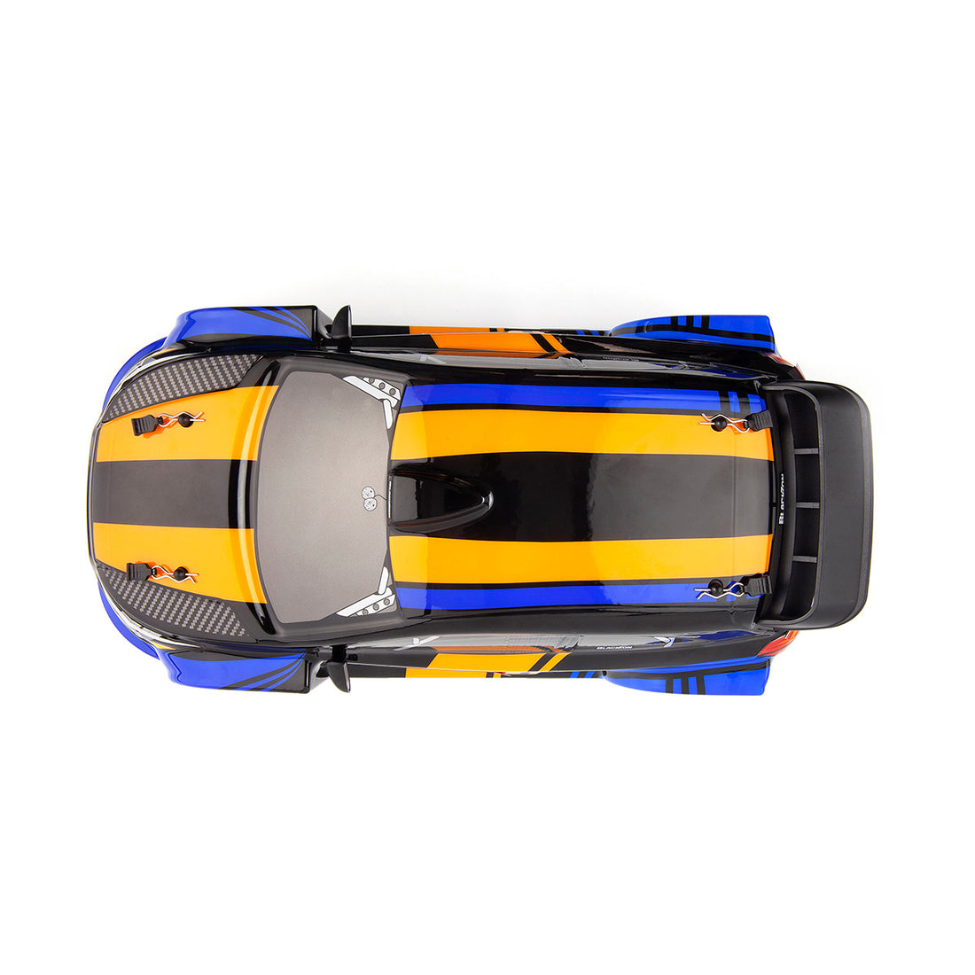 BlackZon 540284 1:16 Blue/Orange Vyper RX Turbo 4WD Rally Car