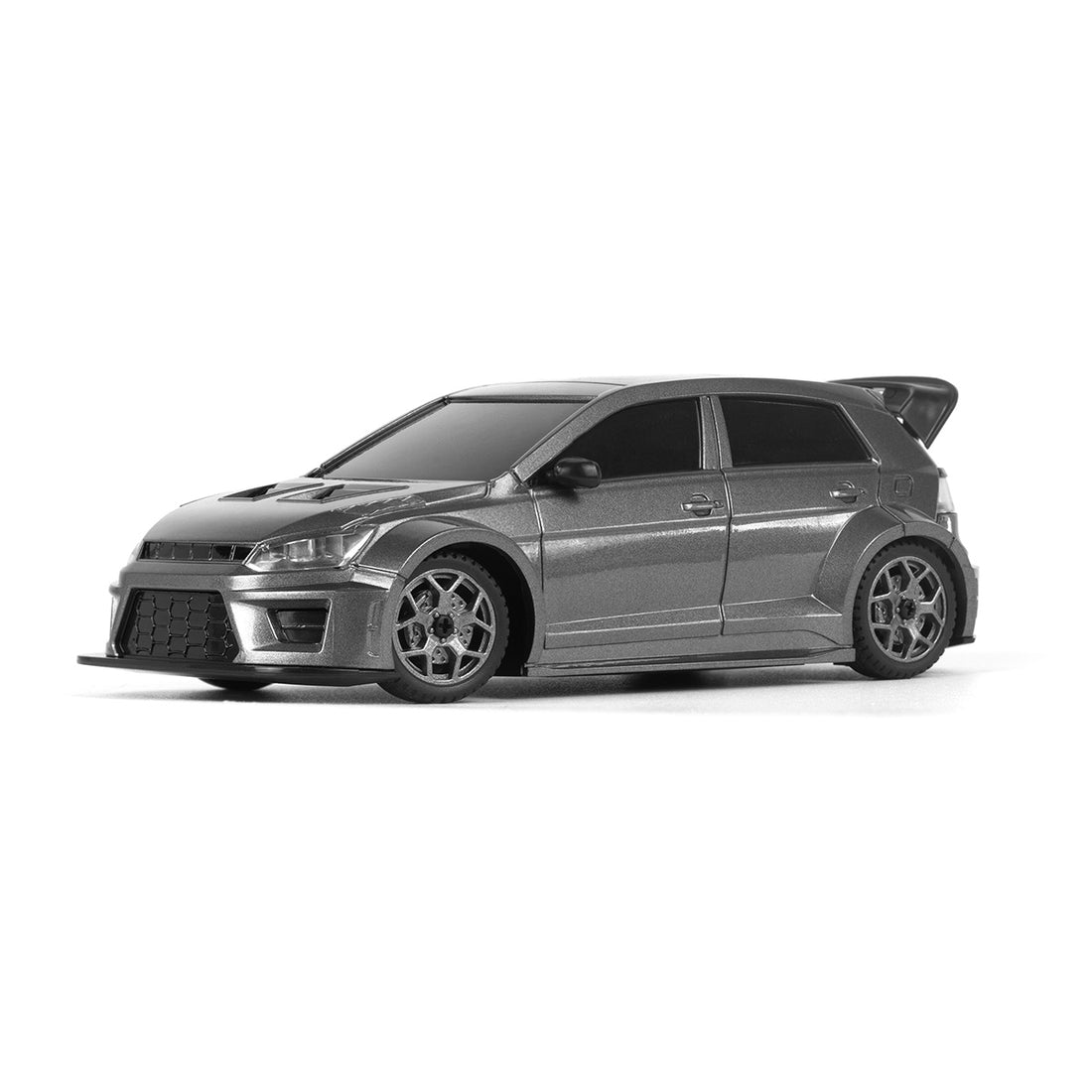 BlackZon 548101 1:43 Grey Myte Racer 4WD Ready-to-Run