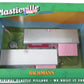 Bachmann 45310 O Plasticville Built-Up Trailer Park w/2 Trailers & Flag Pole