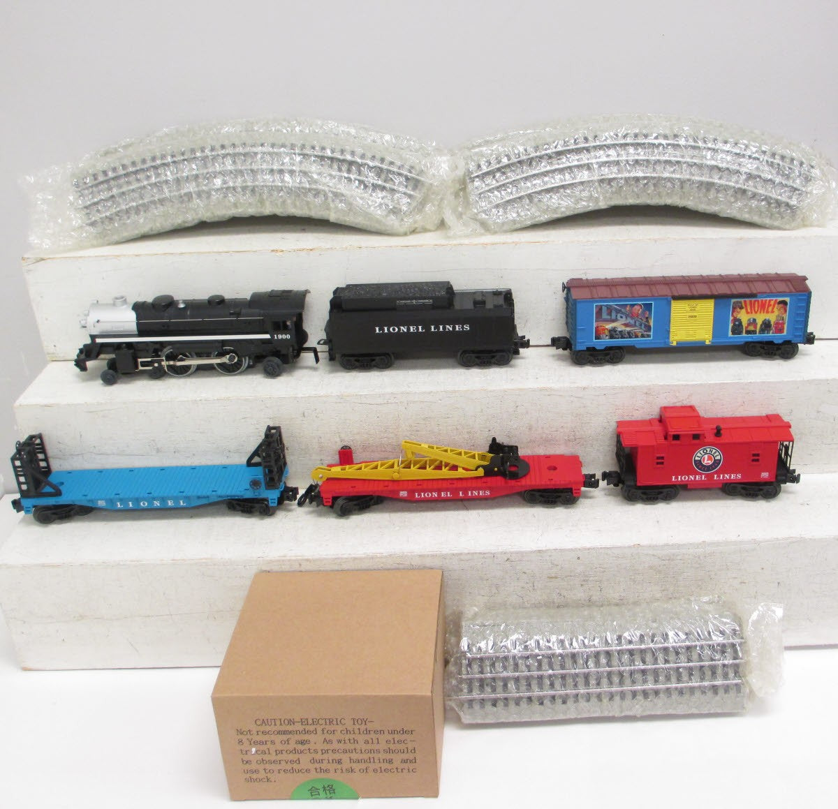 Lionel 6-11001 O Gauge Steam Freight Train Set NIB