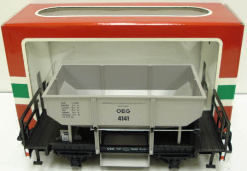LGB 4141 G Scale OEG European Four-Wheel Ballast Car NIB
