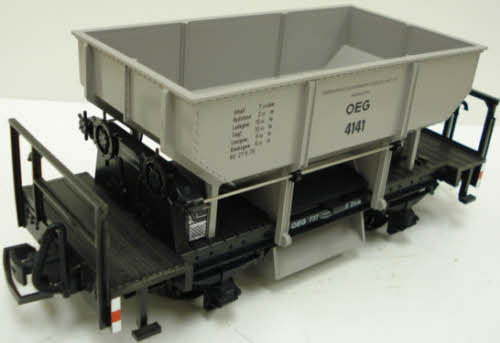 LGB 4141 G Scale OEG European Four-Wheel Ballast Car NIB