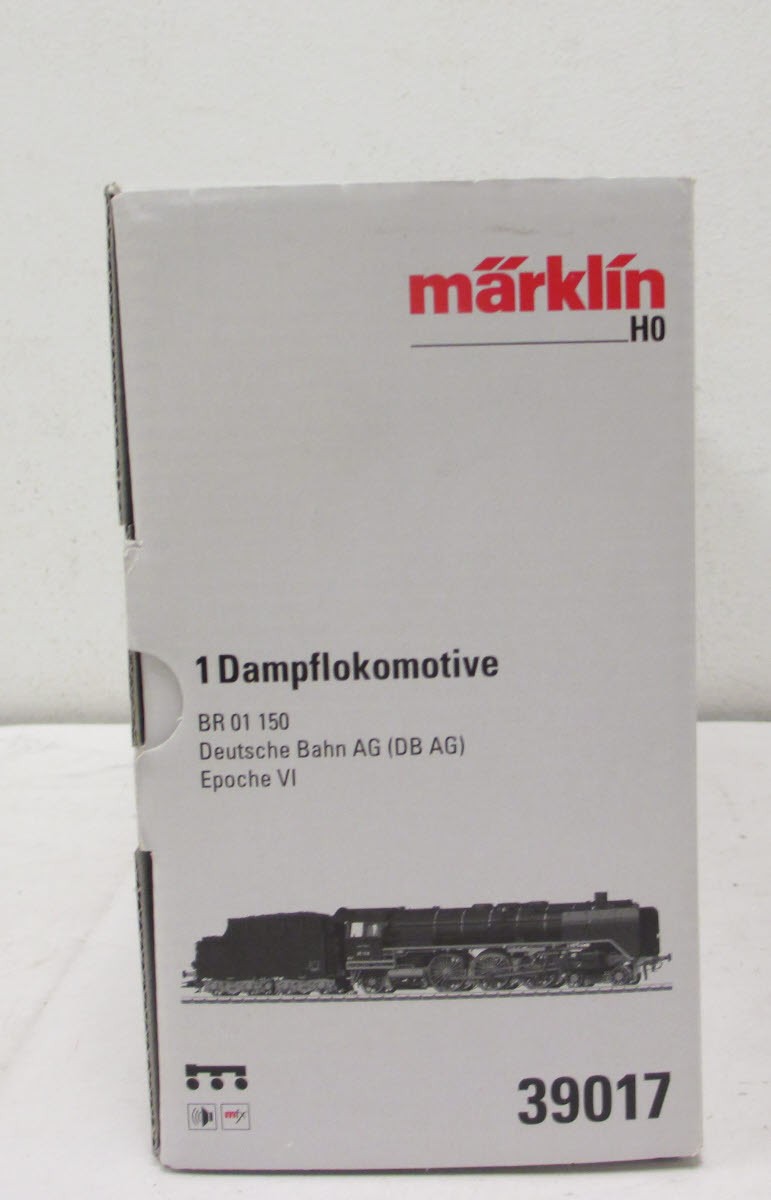 Marklin 39017 BR 01 150 DB Express Train Steam Locomotive & Tender w/Wooden Case