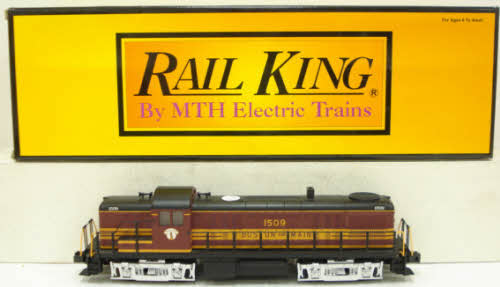 MTH 30-2207-1 O Gauge Boston & Maine RS-3 Diesel Engine w/ PS2.0 #1509 NIB