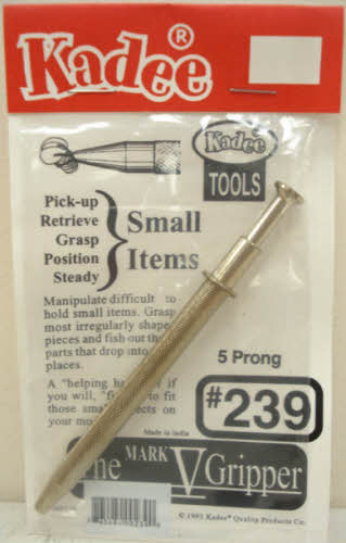 Kadee 239 Mark V Pen-Style Parts Gripper Metal With 5 Prong Jaw