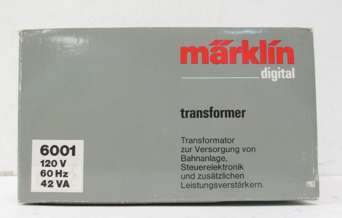 Marklin 6001 HO 120 Volt Digital Transformer