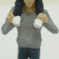 Arttista 1254 O Dad with Boy on Shoulders Pewter Figure