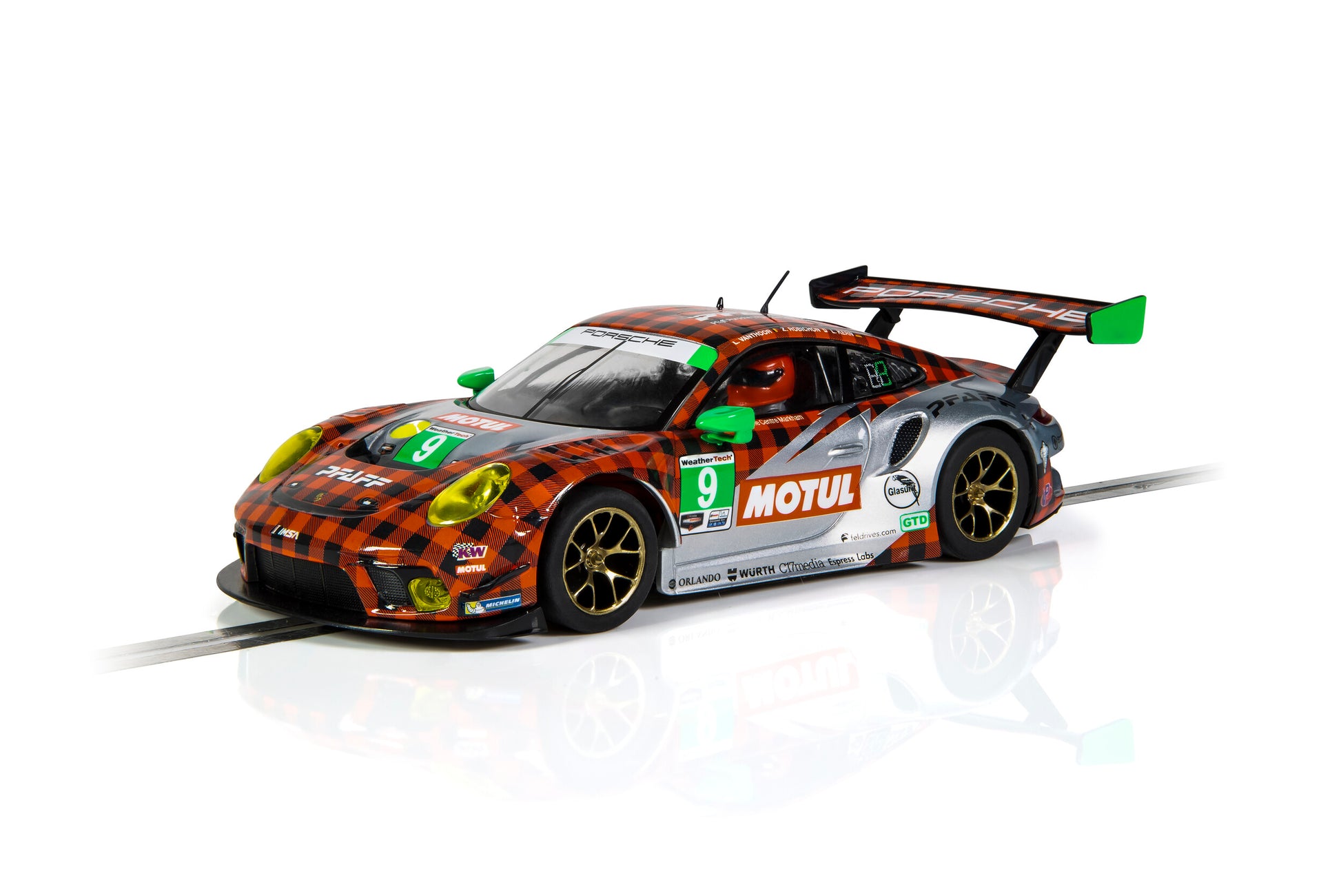 Scalextric C4252 1:32 Porsche 911 GT3 R Sebring 12 hours 2021 Slot Car LN/Box