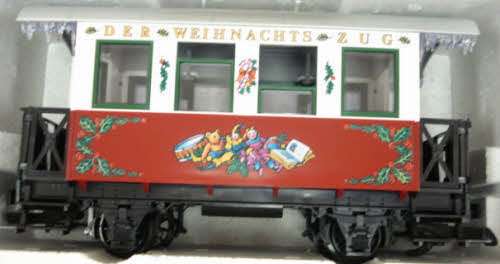 LGB 22540 Christmas G Gauge Steam Passenger Train Set LN/Box