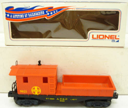 Lionel 6-9021 O Gauge Santa Fe 2 in 1 Work Caboose #9021 EX/Box