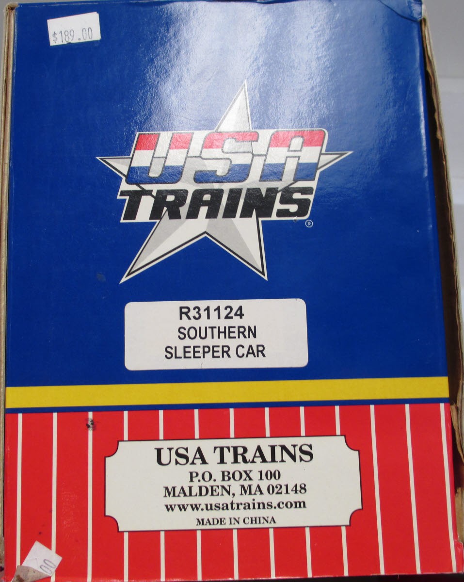 USA Trains R31124 Southern "South Carolina" Sleeper Car #902 - Metal Wheels LN/Box