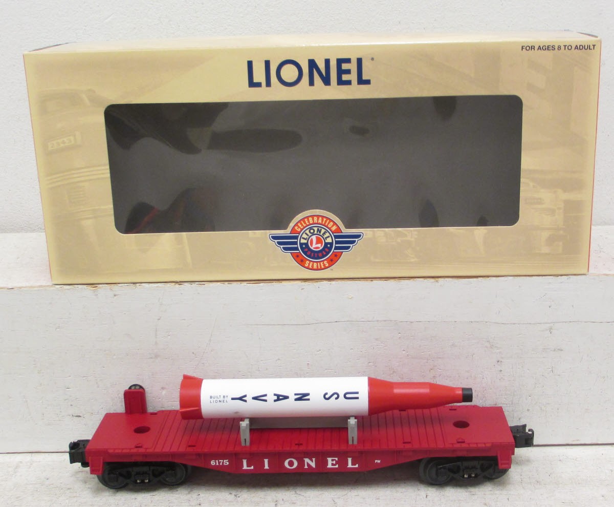Lionel 6-39441 Flatcar w/ Rocket #6175 LN/Box