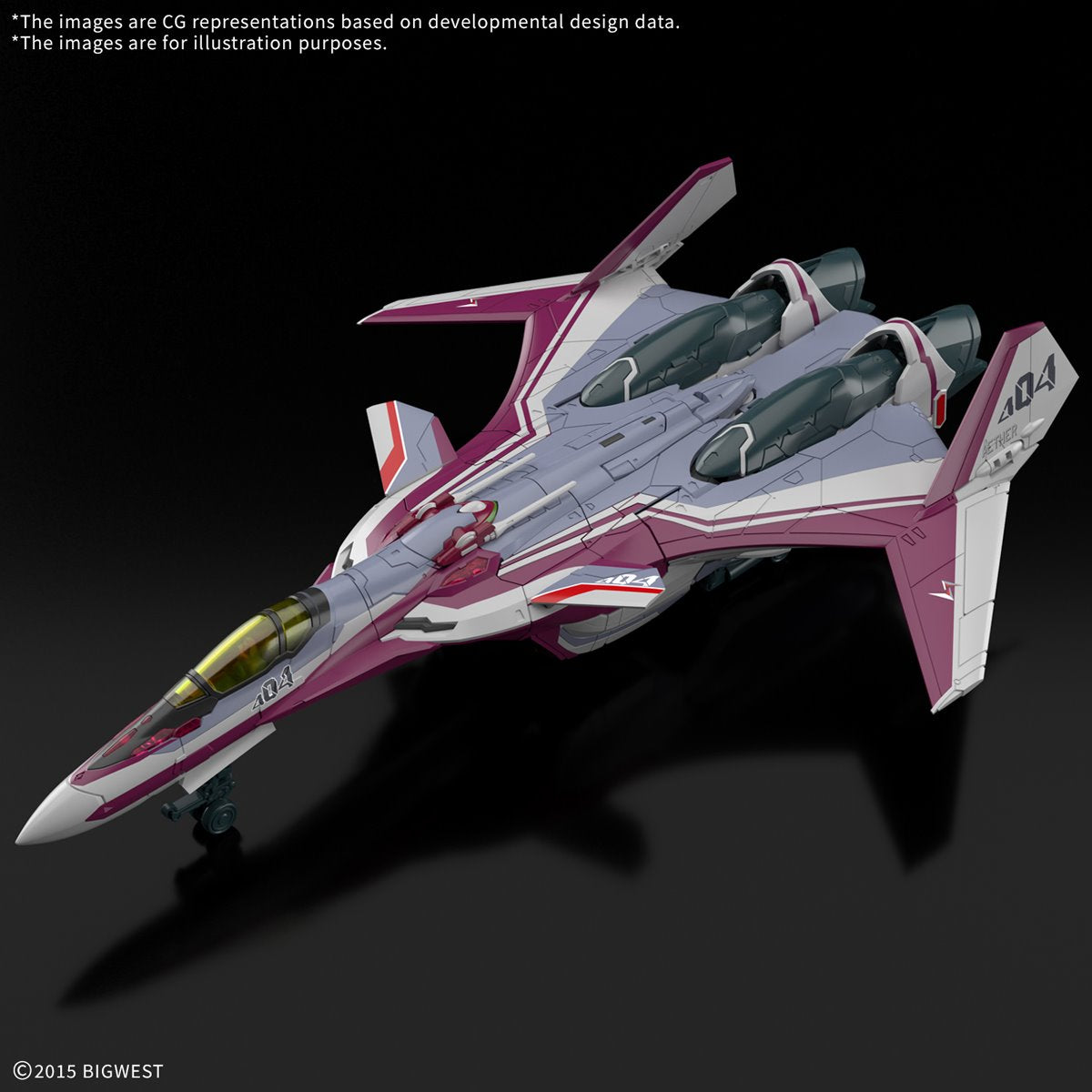 Bandai 2826481 1:100 HG Macross Delta VF-31C Siegfried Plastic Model Kit