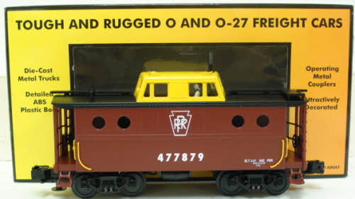 MTH 30-7730 O Gauge Pennsylvania N5C Porthole Illuminated Caboose #477879 EX/Box