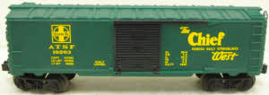 Lionel 6-16263 O Gauge Atchison, Topeka & Santa Fe Boxcar LN