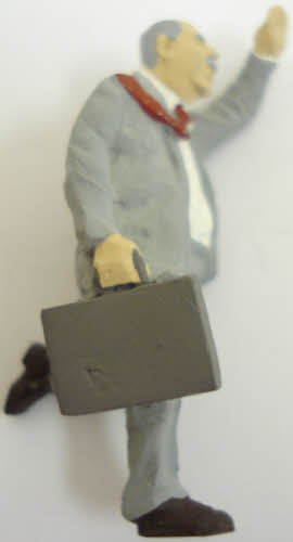 Arttista 1194 O Running Man with Briefcase Pewter Figure