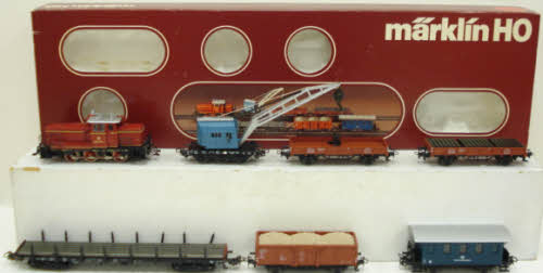 Marklin 2853 DB HO Gauge Diesel Freight Train Set LN/Box