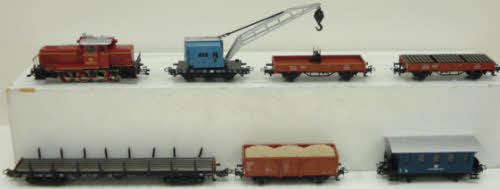 Marklin 2853 DB HO Gauge Diesel Freight Train Set LN/Box
