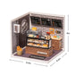 Robotime DW005 Rolife Super Creator Golden Wheat Bakery DIY Miniature House Kit