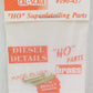 Cal Scale 190-437 HO Sunshade w/Mounting Lugs For Diesel Locomotives